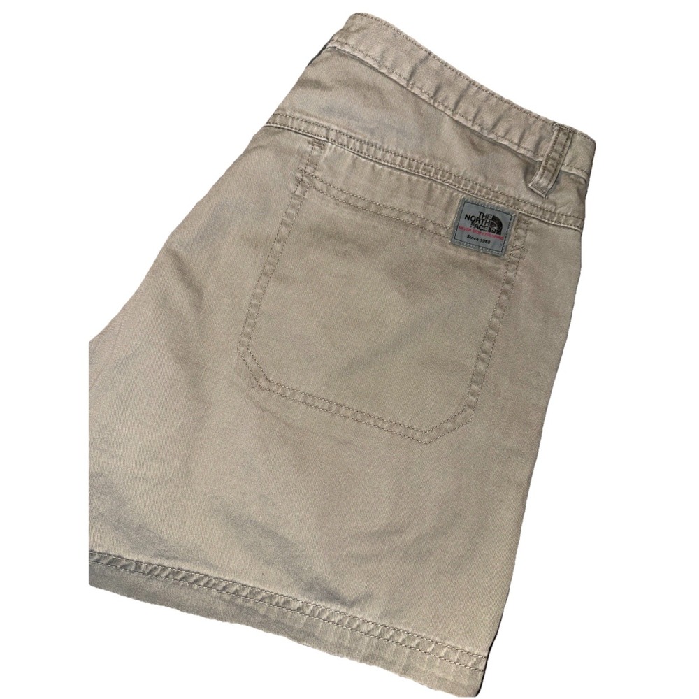 The North Face VTG A5 Series Canvas Cotton 5-Pocket Hiking Shorts Women's Sz 10